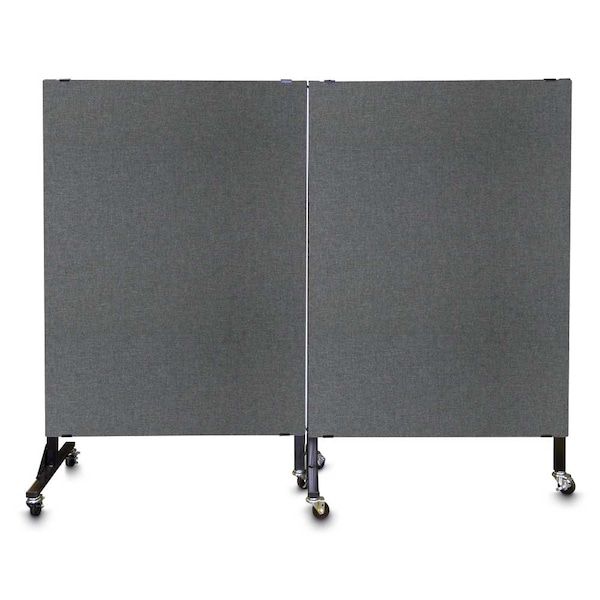 Enclosed Corkboard, 3 Door, 96"x48", 4" Fra, UV3420-BRONZE-PEARL